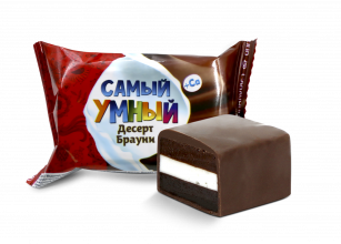 Десерт «Самый умный брауни» Десерт «Самый умный брауни»