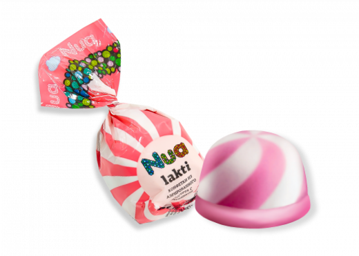 Конфеты «Lakti йогурт клубника и сливки»